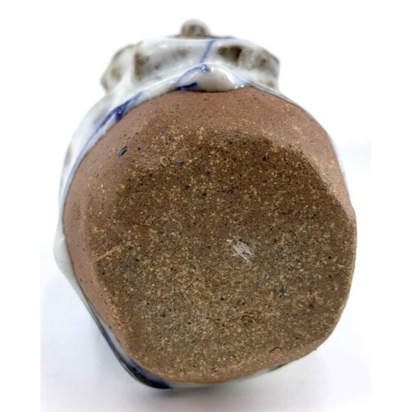 Art Pottery Face Vase Porcelain Ceramic Scream Face Hand Crafted 5.5" - Picture 7 of 7